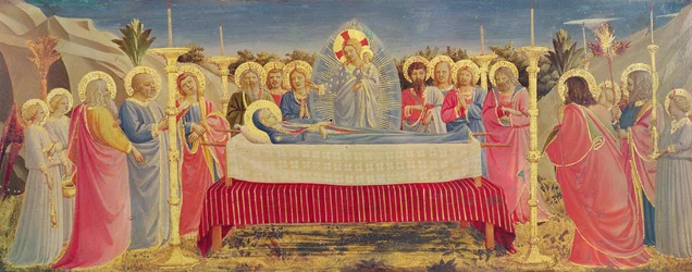 A Morte da Virgem, c.1435 (tempera no painel)